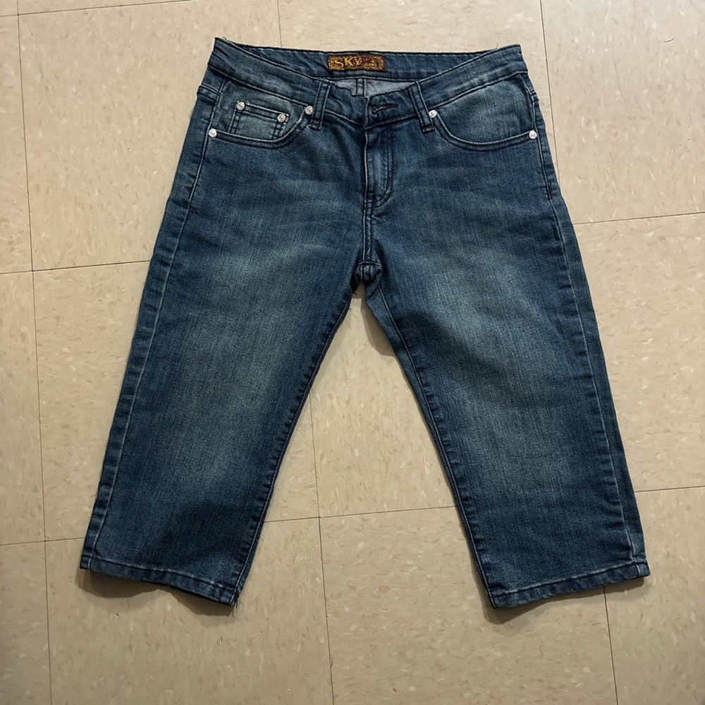 Sky Women Classic Blue Denim Jeans